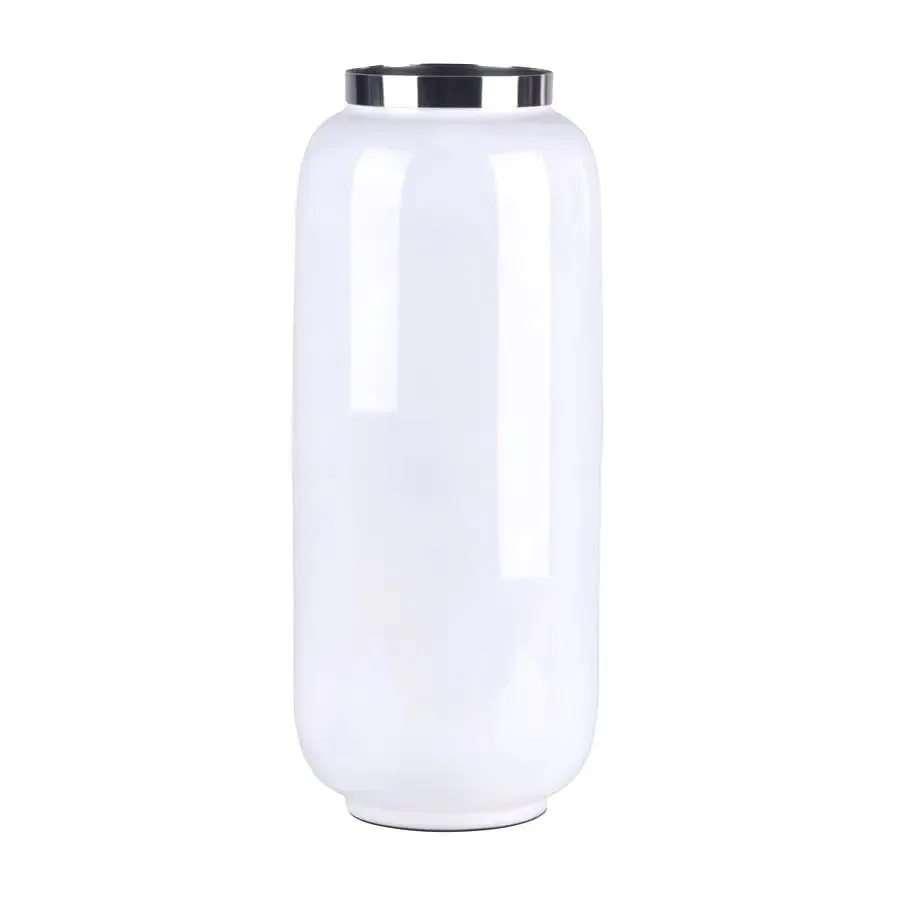 Vase Deko modern SAIGON GiftCompany weiß Höhe 40 | 30 | 20 cm – Bild 7