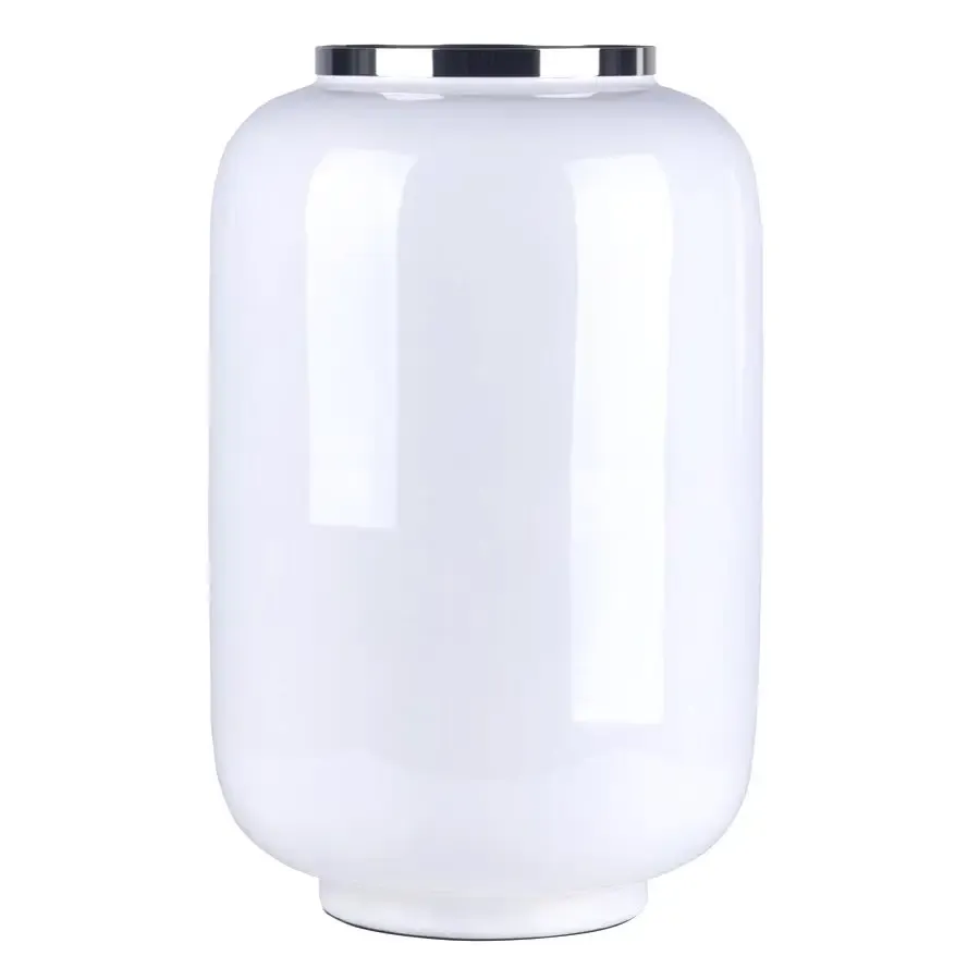 Vase Deko modern SAIGON GiftCompany weiß Höhe 40 | 30 | 20 cm – Bild 6