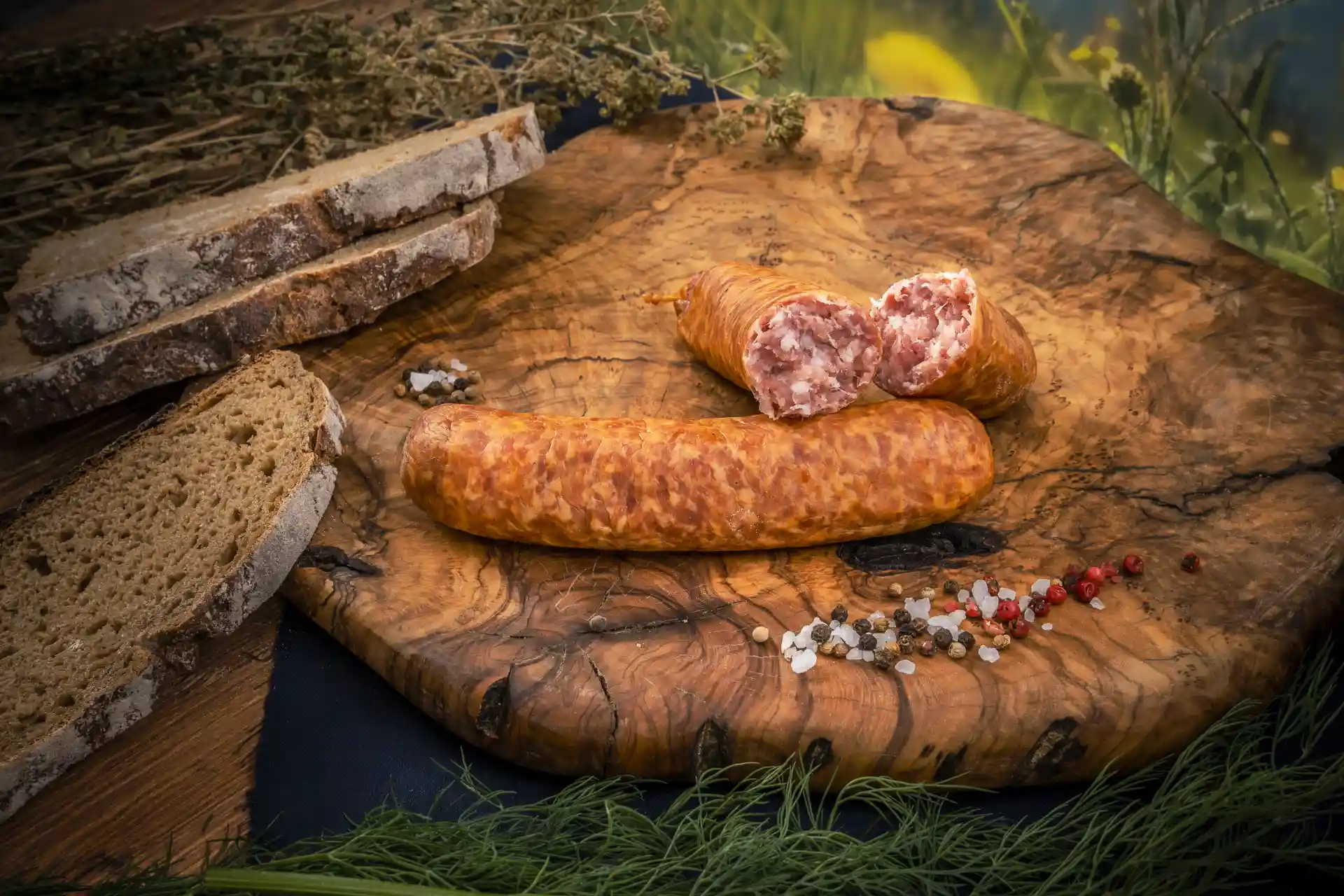 Polnische Wurst vom Schwein