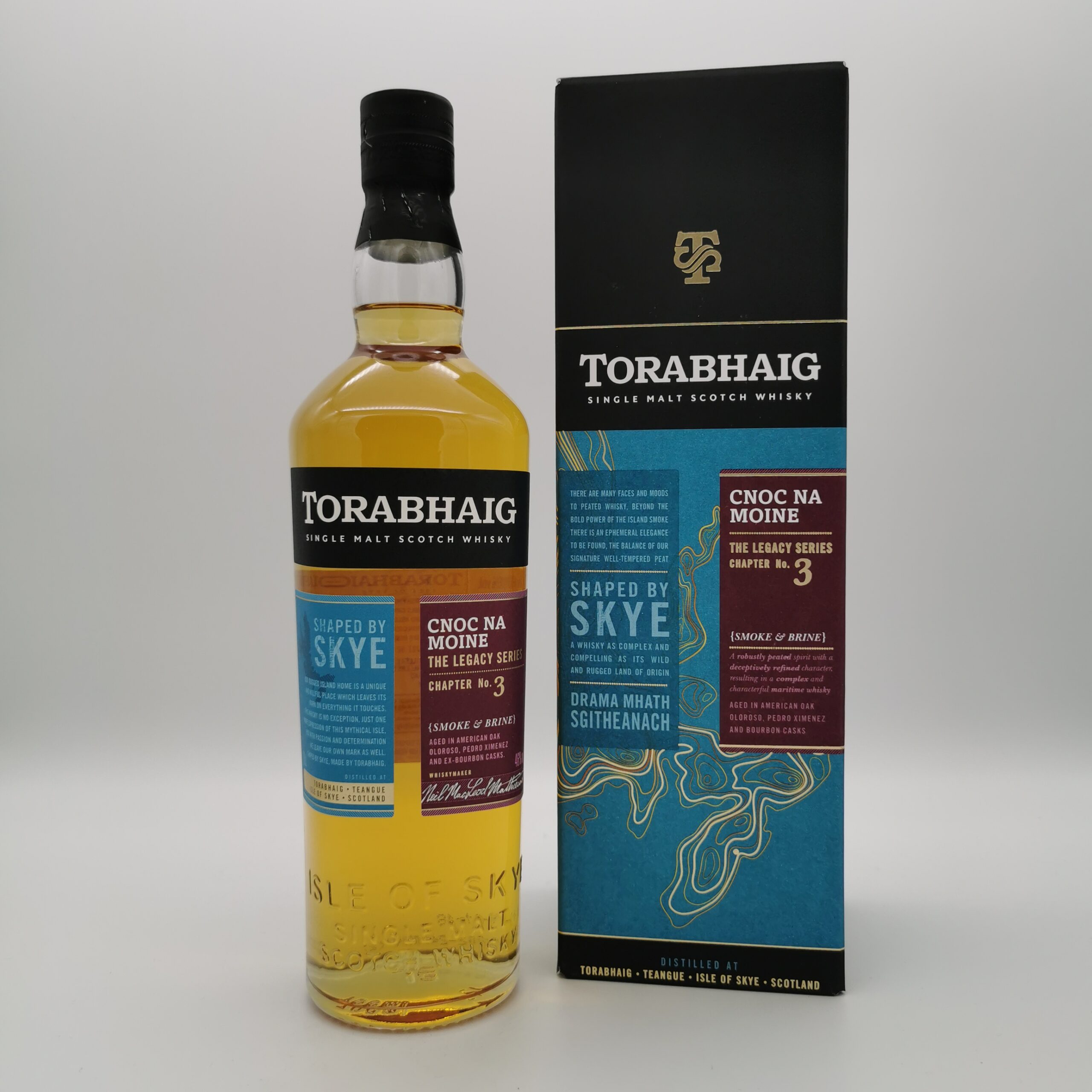 Torabhaig Cnoc Na Mòine The Legacy Series – Chapter 3 46%vol. 0,7L – Bild 2
